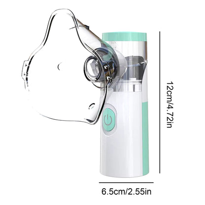 Outdoor Nebulizer Silent Mesh Portable Mini First Aid Kit Handheld Asthma Inhaler Atomizer Kids Adult Saving Emergency Machine