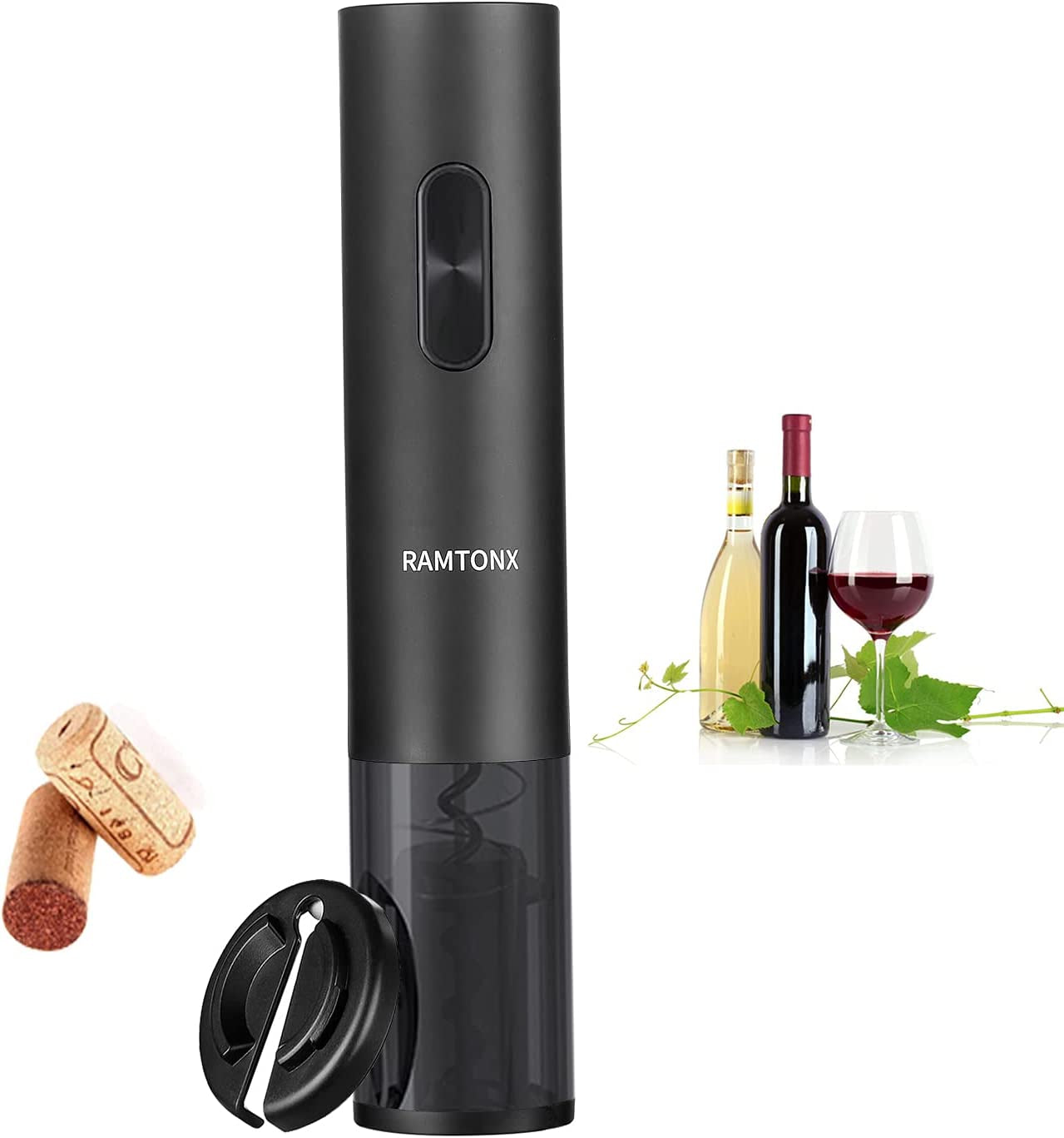 Ultimate Electric Wine Bottle Opener Set - Battery Operated Corkscrew with Foil Cutter, Perfect Gift for Wine Lovers and Outdoor Enthusiasts!