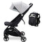 Lightweight Stroller, Compact One-Hand Fold Travel Stroller for Airplane Friendly, Reclining Seat and Canopy